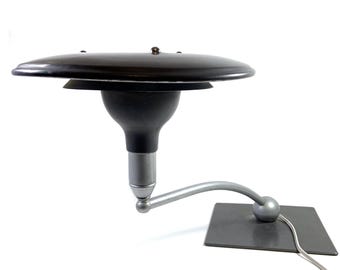 Vintage 1950s Sight Light Flying Saucer Desk Lamp: Retro Space Age Decor