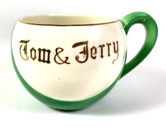 Tom Jerry Bowl and Cups Etsy