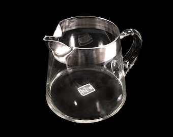Vintage Sterling Silver Band Cocktail Pitcher – Mid Century Barware