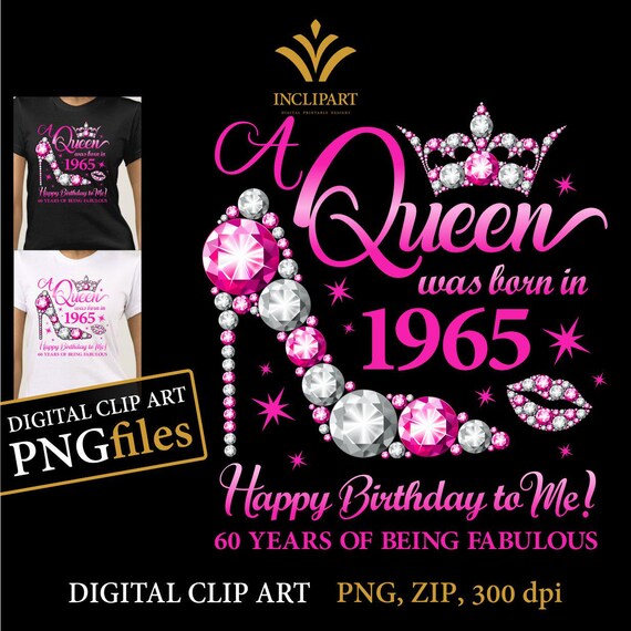 A Queen Was Born In March 1965 55th Birthday Gifts T-Shirt A Queen Was Born In March 1965 55th Birthday Gifts T-Shirt