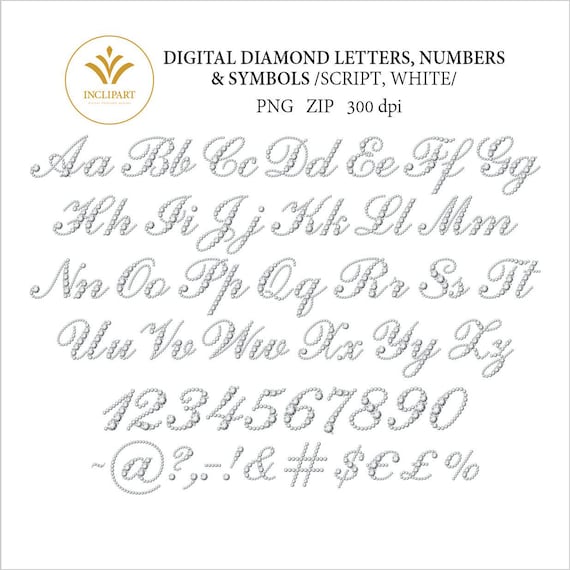 Diamond Letters Png Pink Diamond Letters Graphic By KristalDesigns