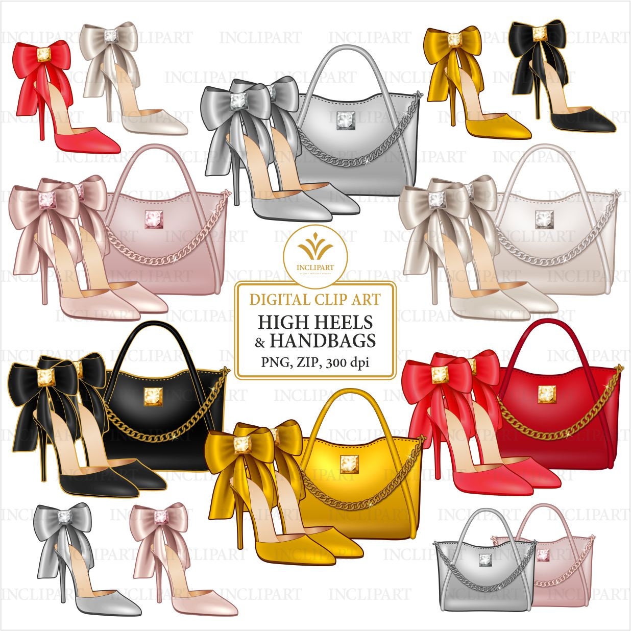 Purse Clipart | Design Bundles