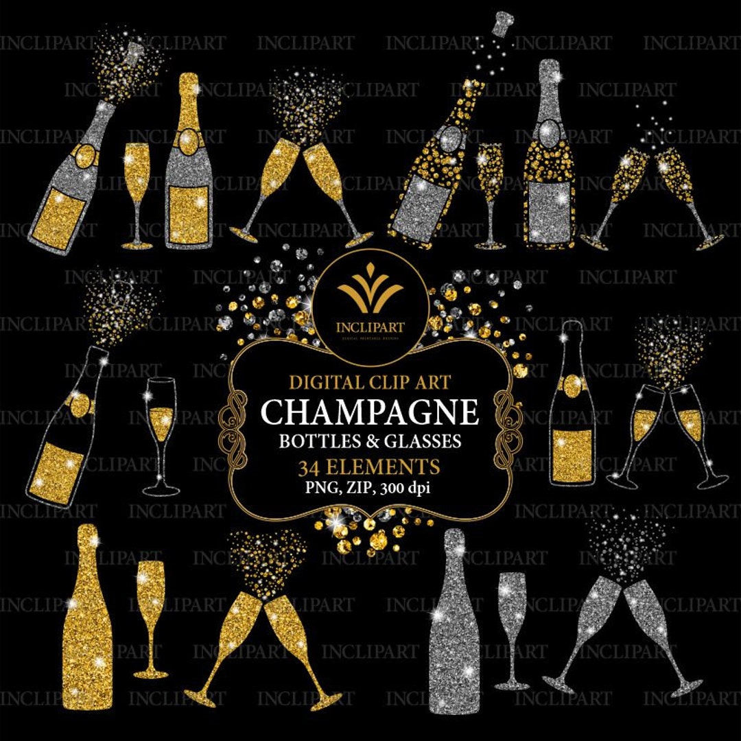 Champagne Glasses Background png download - 640*640 - Free