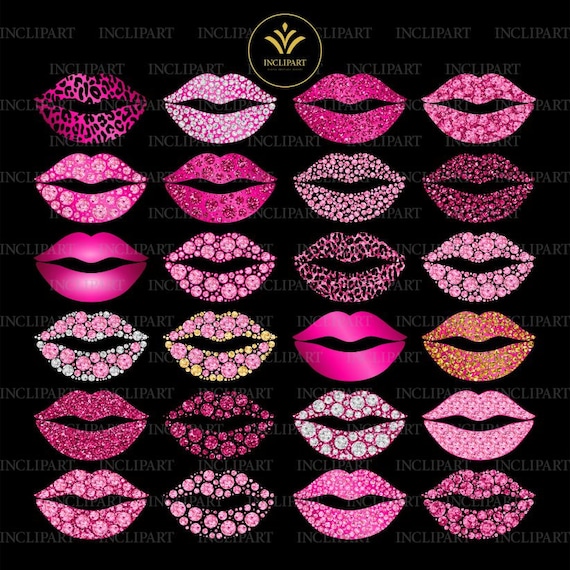 Diamond Lips Wallpaper