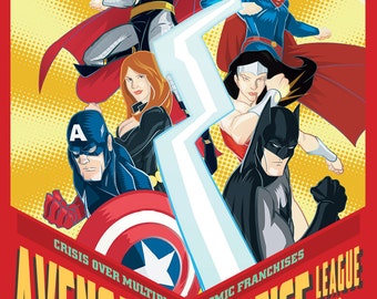 Avengers JLA Team Up