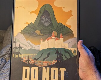 Dr. Doom PSA Poster - Etsy