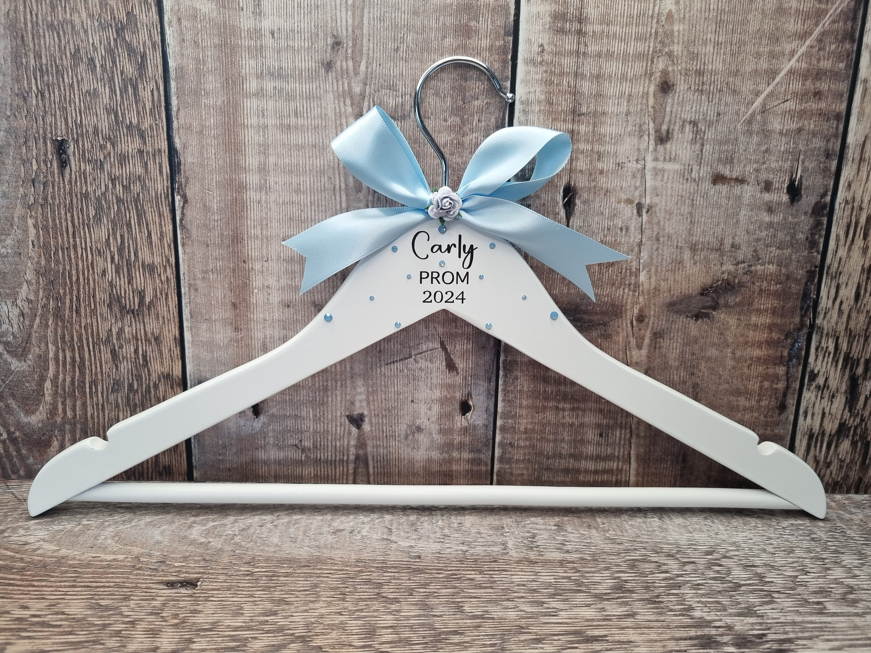 prom dress hangers Prom, coat hanger, flute and bag set. prom glass & hanger, gift for pr Handmade by Helen Co