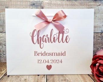 Bridesmaid bag, bridesmaid gift bag