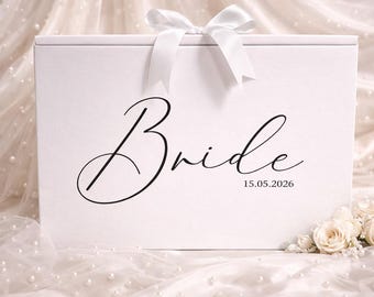 Caja de viaje para vestidos de novia, nuevo diseño minimalista