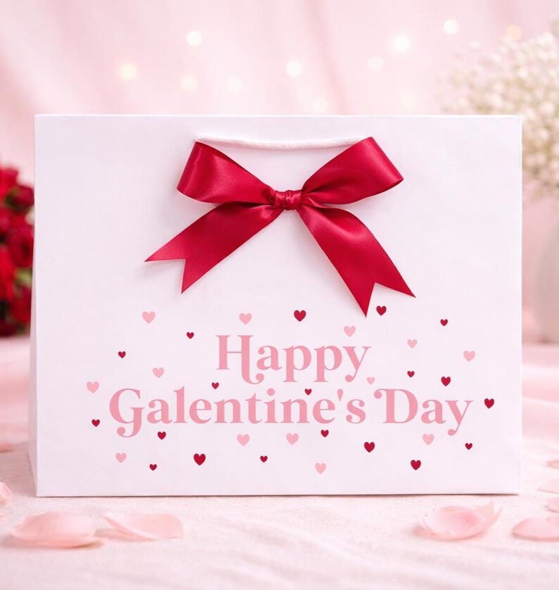 Galentine's Day Gift Bag, Valentine's Day Gift Bag image 1