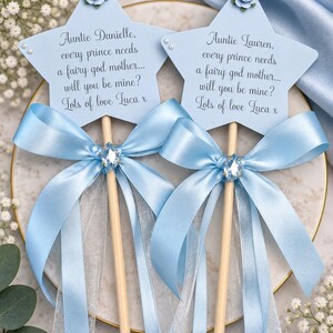 Will You Be My Godmother Gift | Godmother Proposal | Godparent Proposal Gift | Personalised Godmother Wand | Fairy Godmother Gift afbeelding 11