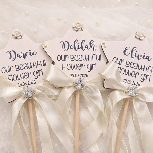 Flower Girl Wand
