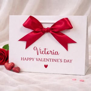 Valentines Gift Bag, Valentines Day Gift Bag image 1