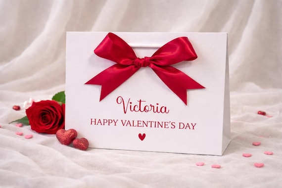 Valentines Gift Bag, Valentines Day Gift Bag