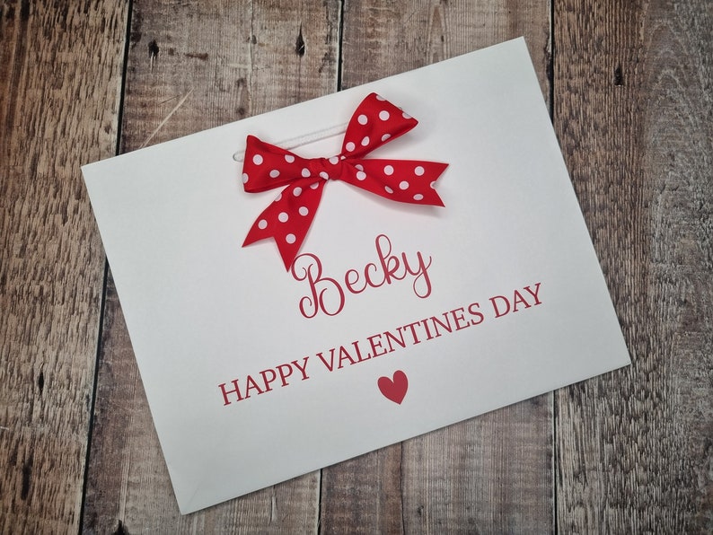Valentines Gift Bag, Valentines Day Gift Bag image 8