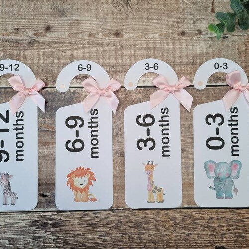 Baby Clothes Dividers Woodland Wardrobe Dividers Etsy