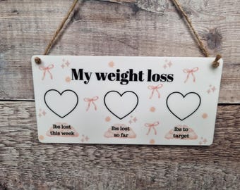 Weight loss board, weight loss countdown, Weight loss plaque slimming world, Weight tracker,