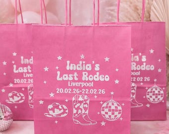 Last Rodeo Gift Bag, Last Rodeo Hen Gift Bag, Last Rodeo, Hen Party Gift bag