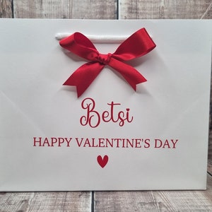 Valentines Gift Bag, Valentines Day Gift Bag image 11