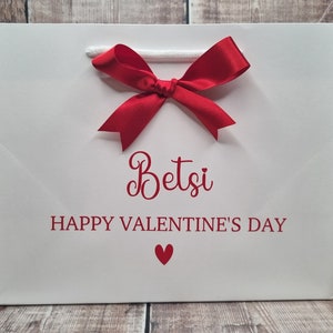 Valentines Gift Bag, Valentines Day Gift Bag image 9