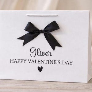 Valentines Gift Bag, Valentines Day Gift Bag image 3