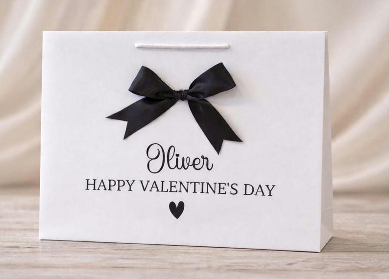 Valentines Gift Bag, Valentines Day Gift Bag image 3
