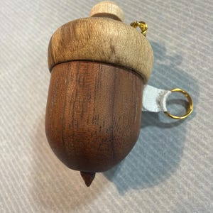 Chatelaine acorn tape measure