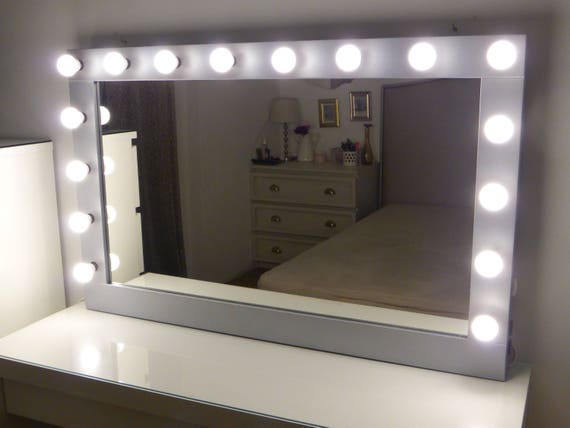 hollywood led vanity lights mirror 14 ikea