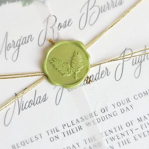 Conjunto de invitaciones de boda de Kauai, Hawái. Invitaciones de acuarela de destino personalizables, incluido el escudo de boda tropical. imagen 3