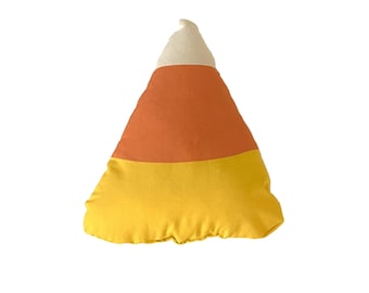 Patrón PDF Candy Corn Pillow para imprimir en tela