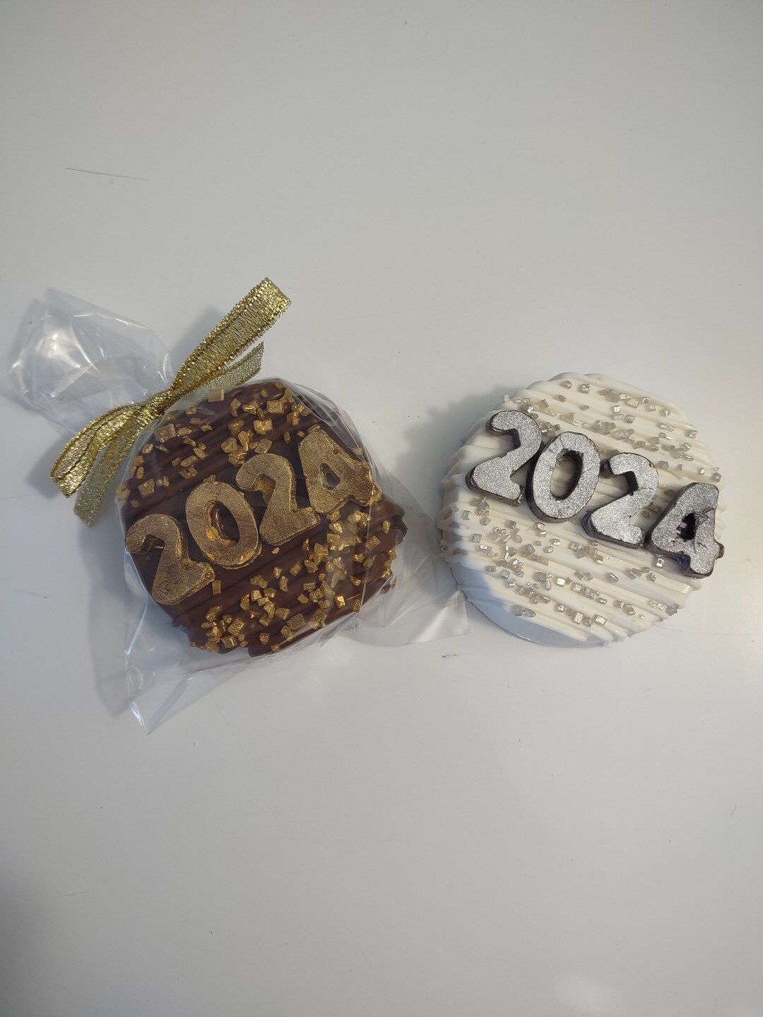 New Year 2024 Chocolate Covered Oreos 12 Etsy
