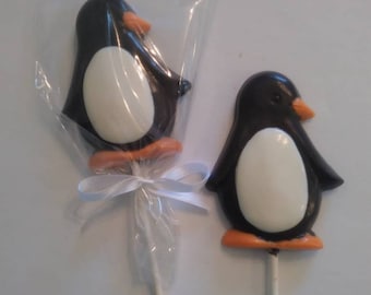 Penguin Vanilla Flavored Lollipops(12)