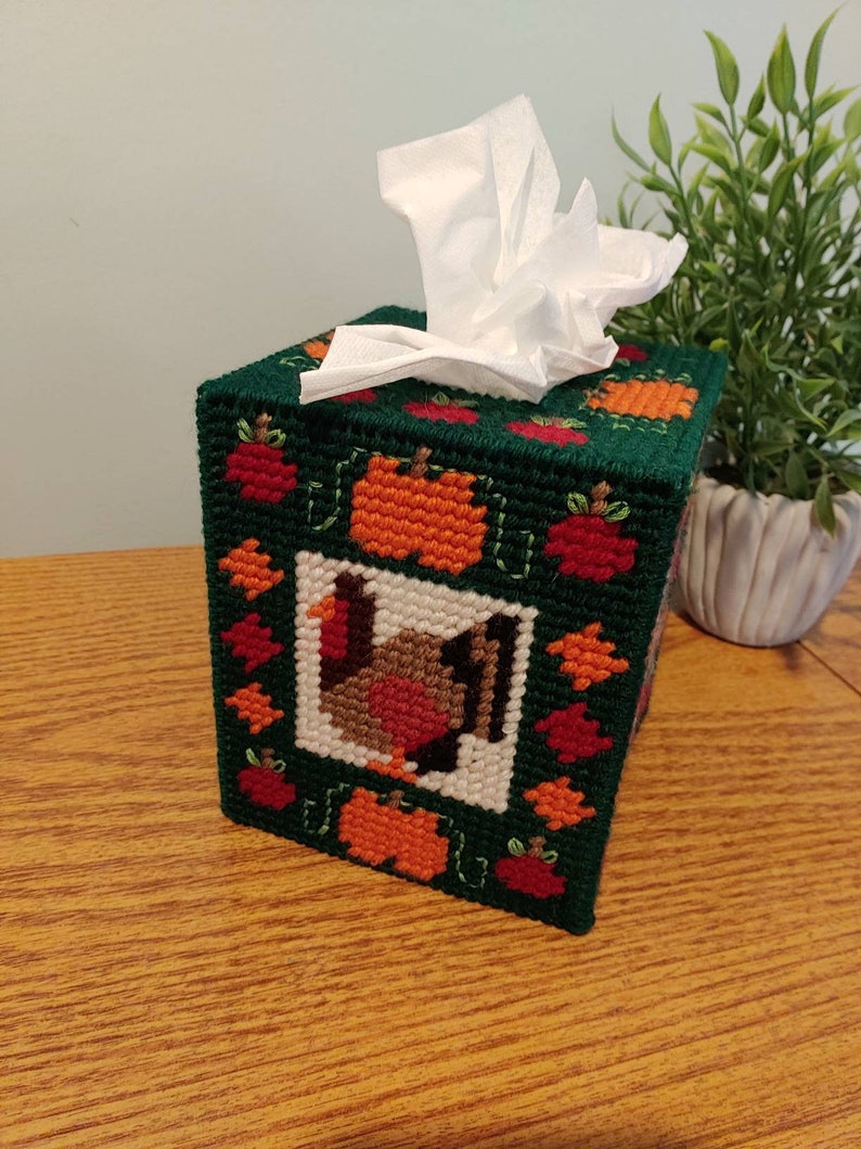 PATTERN: Turkey Tssue Box Cover - Etsy