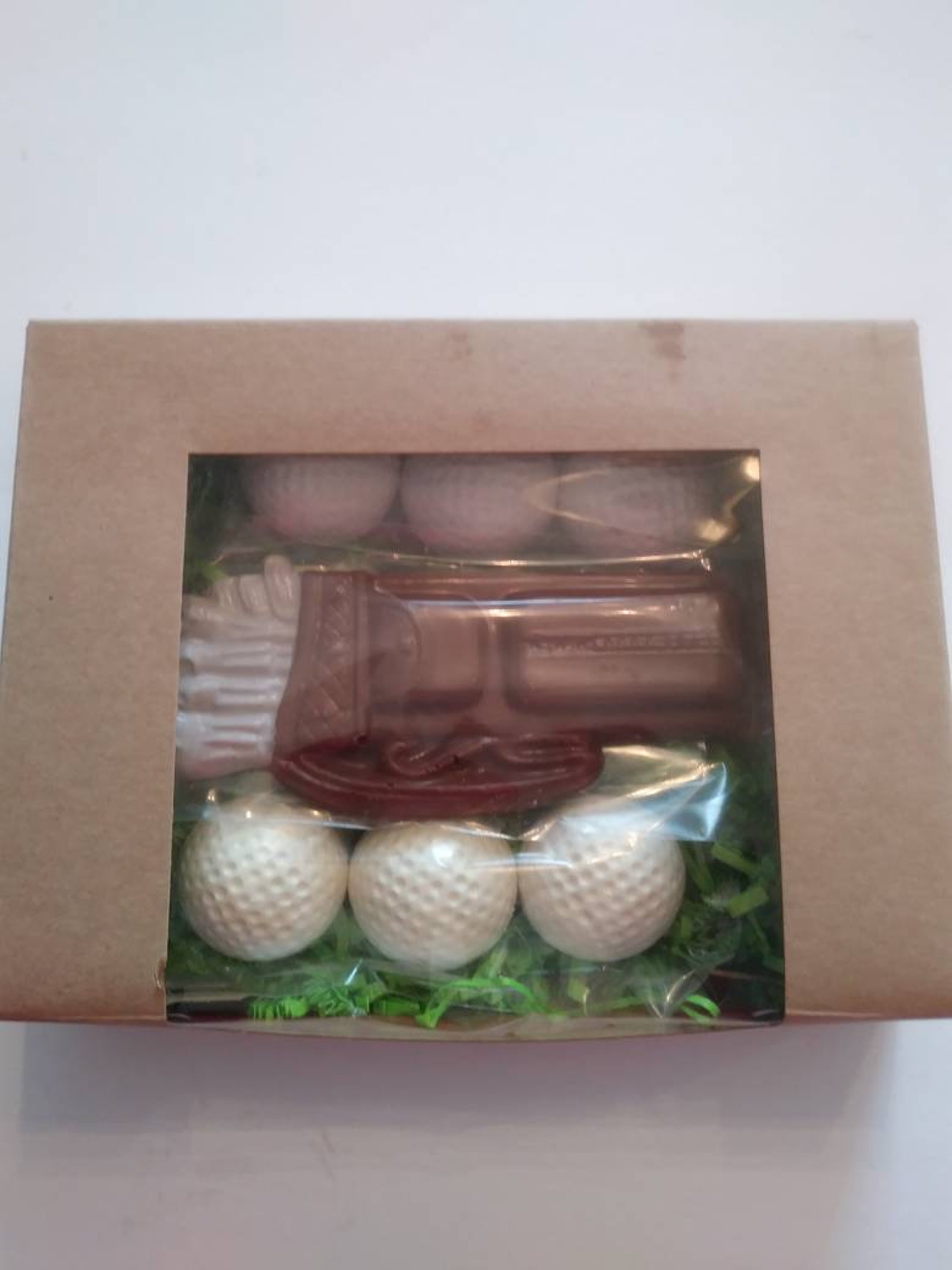Chocolate Golf Clubs and Golf Balls Gift Set Etsy