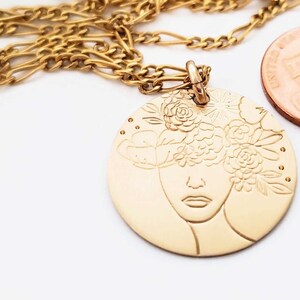 Face charm necklace Clearance
