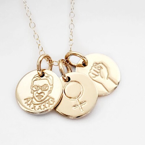 Ruth Bader Ginsburg Keepsake Gold 