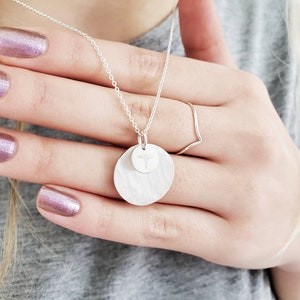 Sterling Silver Medical Alert Necklace, Personalized Emergency ID Jewelry