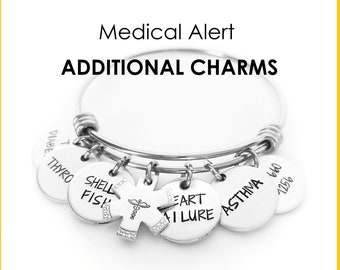 Add Charms For Previously Purchased Medical Alert