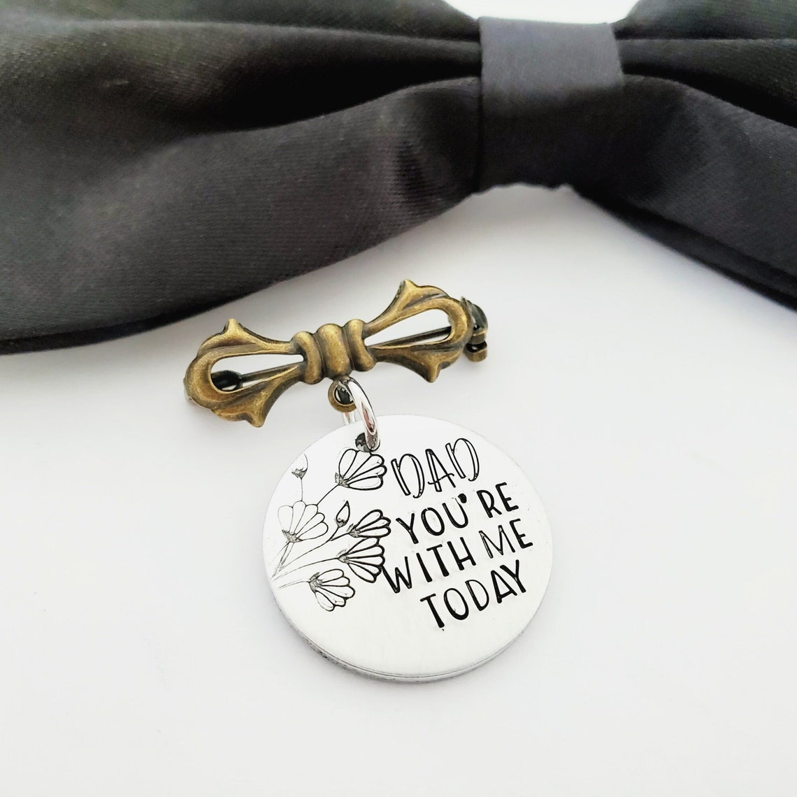 Memorial Wedding Gift for Groom Lapel Pin Boutonniere Charm Etsy