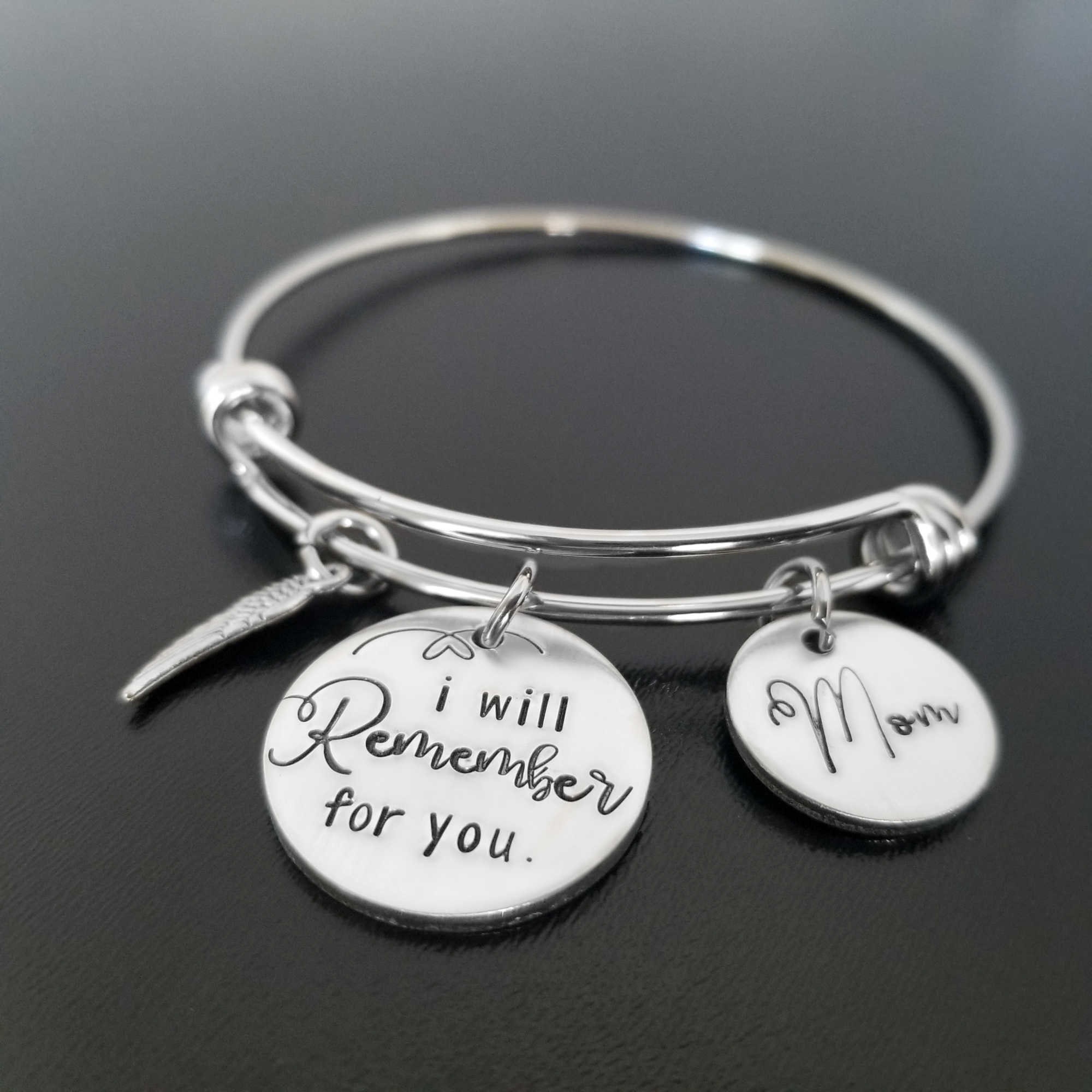 Alzheimer Memorial Bracelet Dementia Awareness Jewelry Etsy