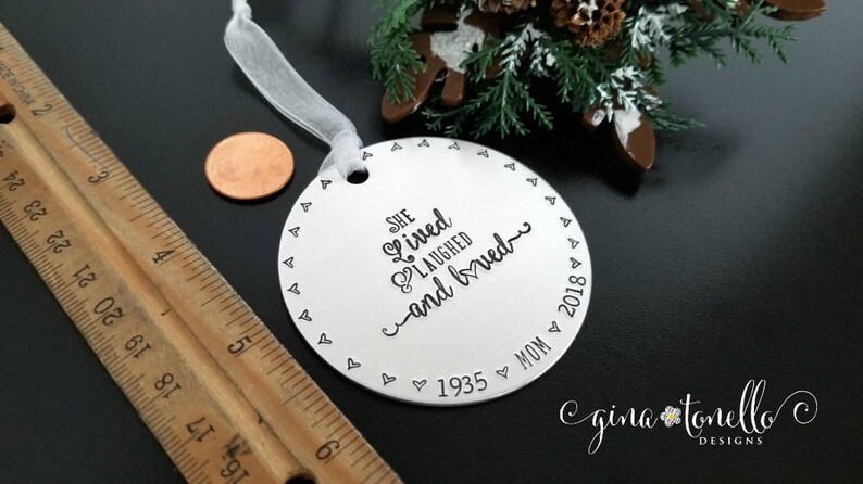Memorial Ornament Mom Loss of Mother Sympathy Gift for Remembrance