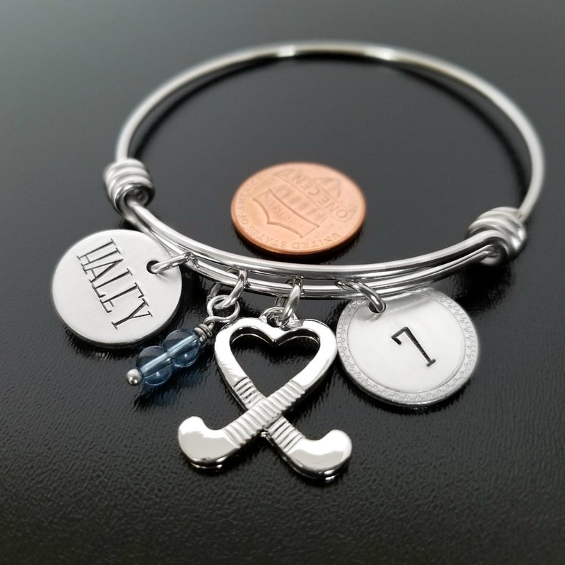 Personalized Field Hockey Gifts for Seniors FH Bracelet Team Etsy