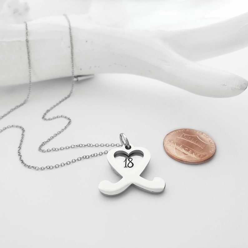 Field Hockey Sticks Jersey Number Necklace Girls Sports Team Etsy