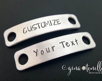 Personalized Running Shoe Charm Tag for Shoelaces