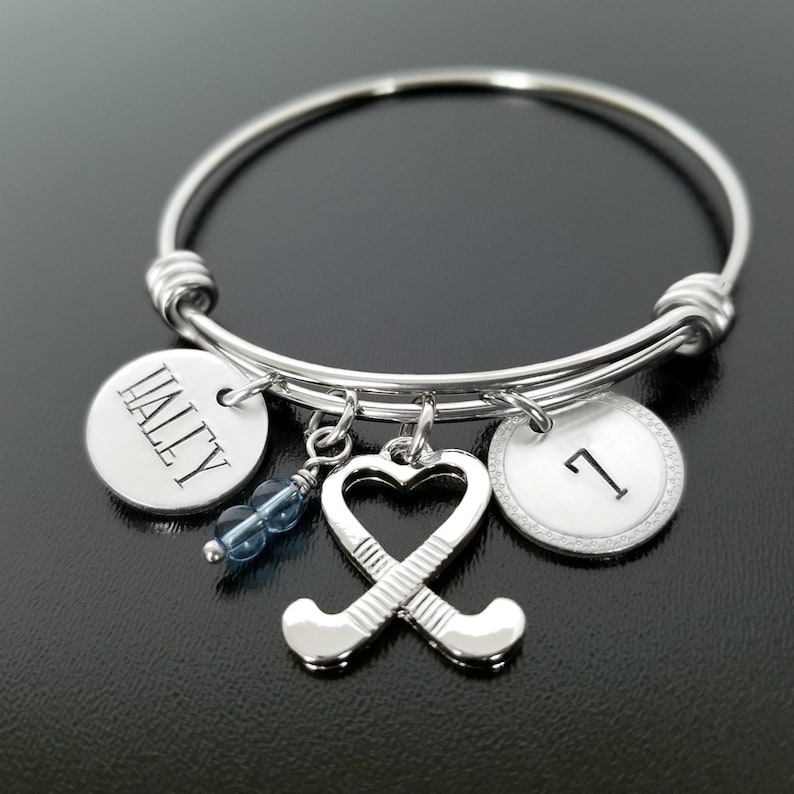 Personalized Field Hockey Gifts for Seniors FH Bracelet Team Etsy