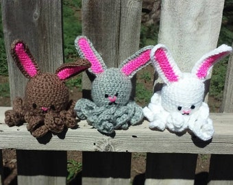 Crochet Bunny Octopus, Kristen