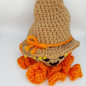 Crochet Scarecrow Octopus, Nick image 4