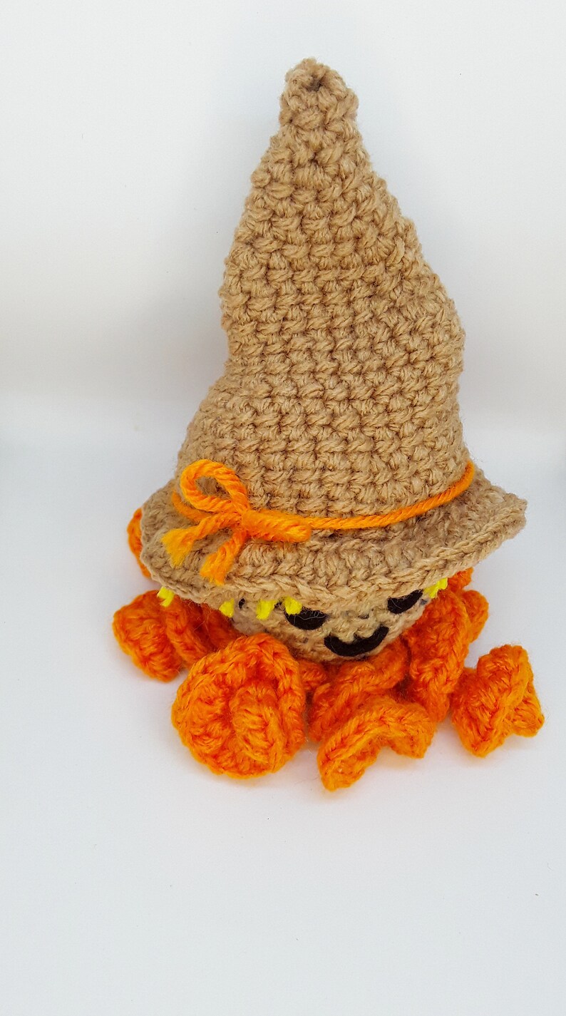 Crochet Scarecrow Octopus, Nick image 4