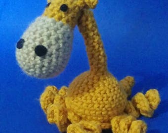 Crochet Giraffe Octopus, Jackie