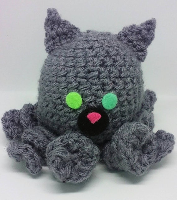 cat octopus plush